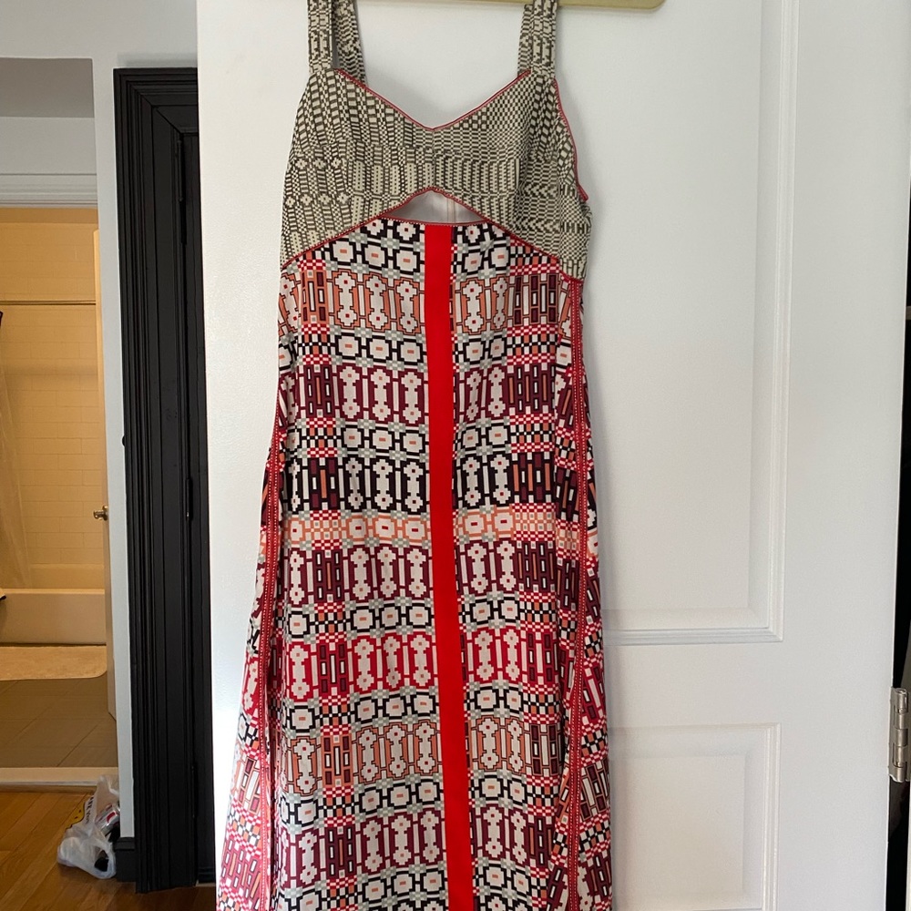 Adorable print midi dress - Picture 1 of 4